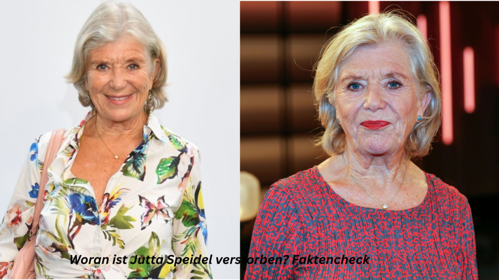 woran ist jutta speidel verstorben