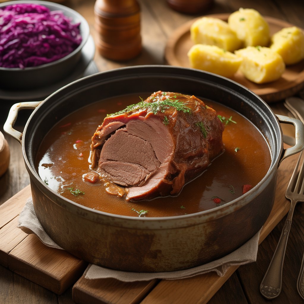 Sauerbraten 2 Kg Wie Lange Schmoren