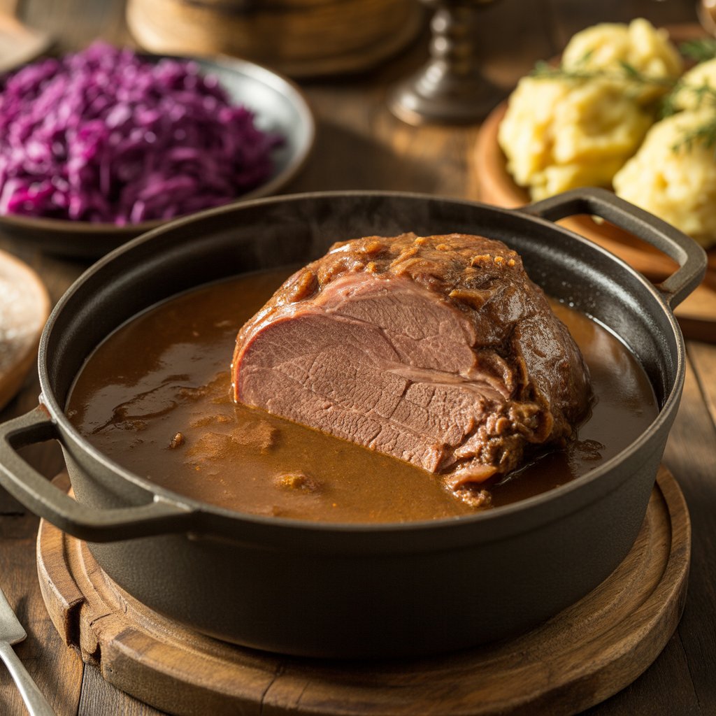 Sauerbraten 2 Kg Wie Lange Schmoren